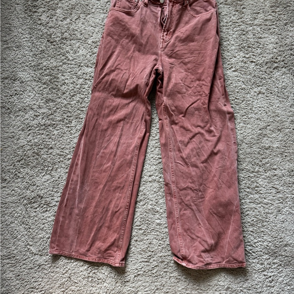 GAP high rise Wide-Leg denim